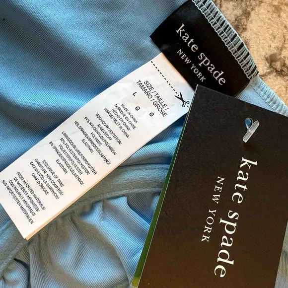 Kate Spade New York Sea Garden Floral Print One Piece Swimsuit Large - Picture 14 of 15